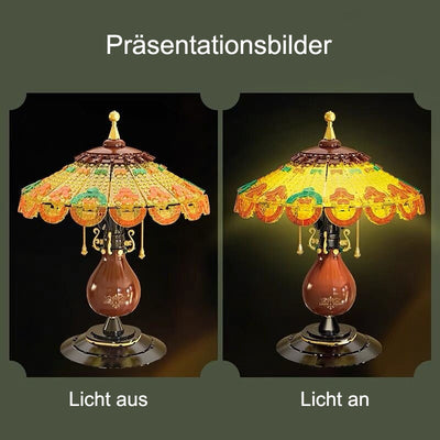 ZHEGAO™ Retro Tischlampe Bausatz - Deko & Kunstmodell