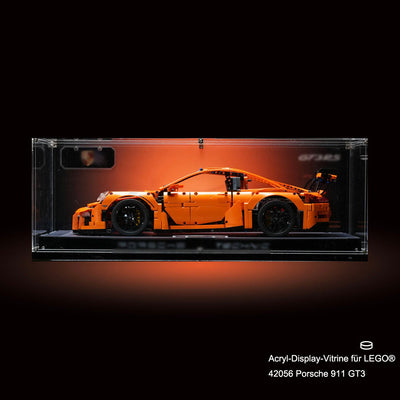 Display-Vitrine für LEGO® Technic™ Porsche 911 GT3