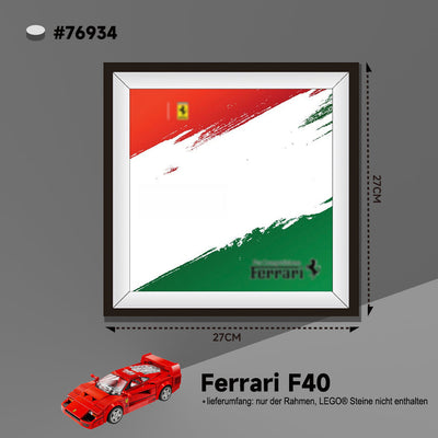 Display-Vitrine für LEGO® Speed Champions Supercars