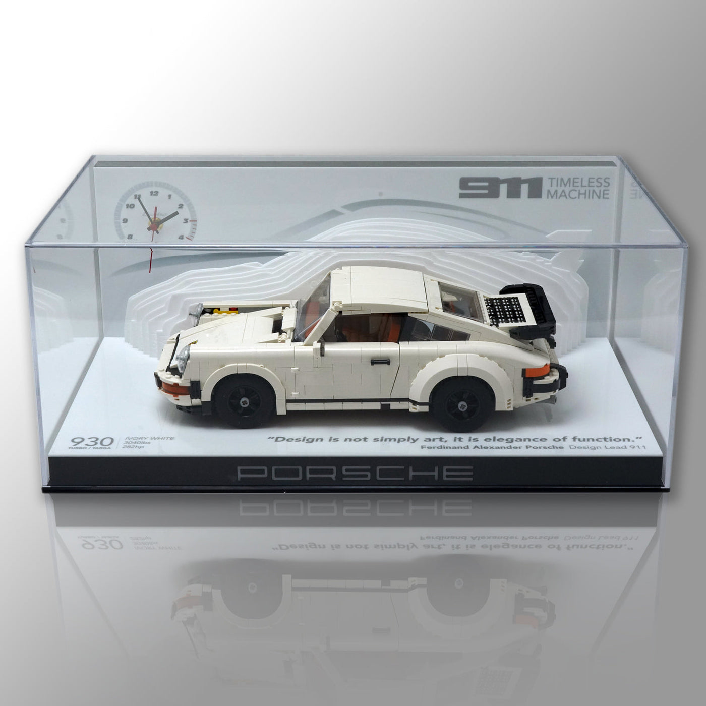 Acryl-Display-Vitrine für LEGO® Porsche 911 (10295)