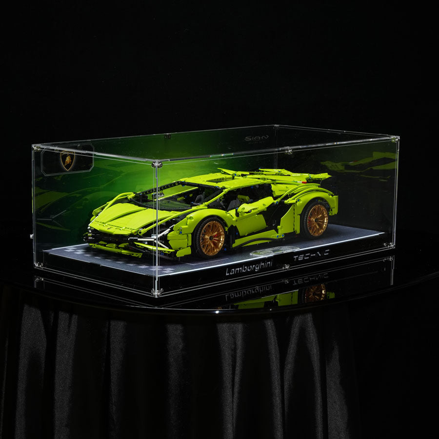 Display-Vitrine für LEGO® Technic™ Lamborghini Sián FKP 37