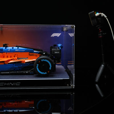 Display-Vitrine für LEGO® Technic™ McLaren F1 | Ultra-transparentes Acryl