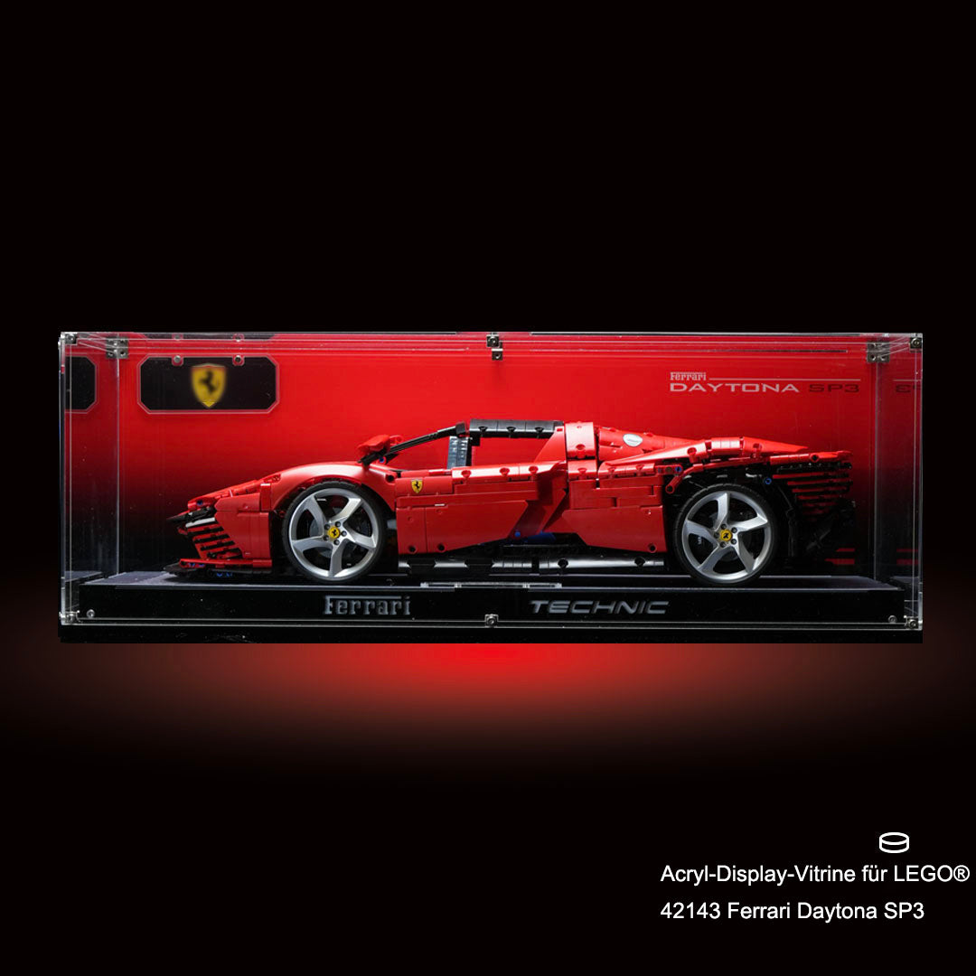 Display-Vitrine für LEGO® Ferrari Daytona SP3